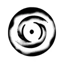 black hole interstellar tattoo design idea