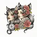 Dolly tattoo design idea
