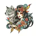 Dolly tattoo design idea