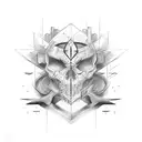 CHRONOS tattoo design idea