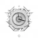 CHRONOS tattoo design idea