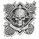 god's plan tattoo design idea