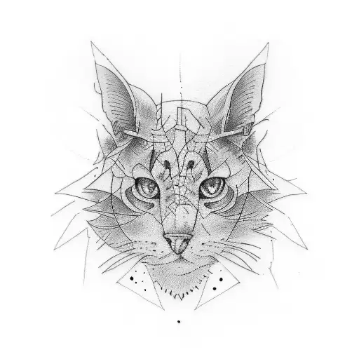 pair of tattoos (matching), simple, aesthetic, color, animal tattoo design idea