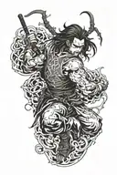 Demon Slayer tattoo design idea