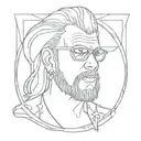 David Allan Coe tattoo design idea