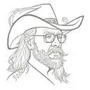 David Allan Coe tattoo design idea
