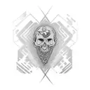 text: Alex S bitte in Frei 1 tattoo design idea