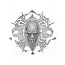 text: Alex S bitte in Frei 1 tattoo design idea