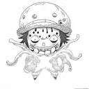 luffy that found the One Piece  tattoo design idea