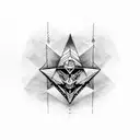 illuminati  tattoo design idea