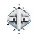 A new-school design featuring a mashup of iconic music and movie references tattoo design idea