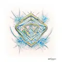 kintsugi DNA tattoo design idea