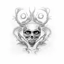 Tim Burton caracters  tattoo design idea