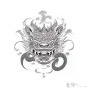 Chimera tattoo design idea