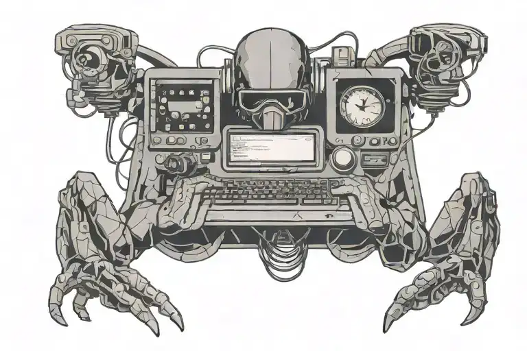 Programmer tattoo design idea