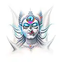 mahadev tattoo design idea