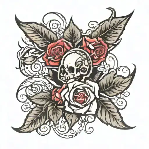 Javon Jaxon Royal Thong Rosae tattoo design idea