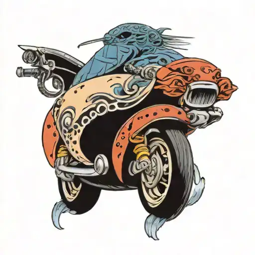 japanese design with jdm car tattoo design idea