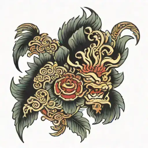 borneo tattoo design idea