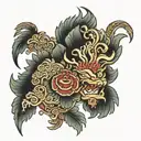 borneo tattoo design idea