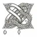 Infinity Symbol tattoo design idea