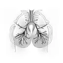 lungs tattoo design idea