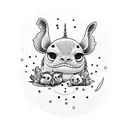 lilo and stitch tattoo design idea