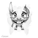 lilo and stitch tattoo design idea