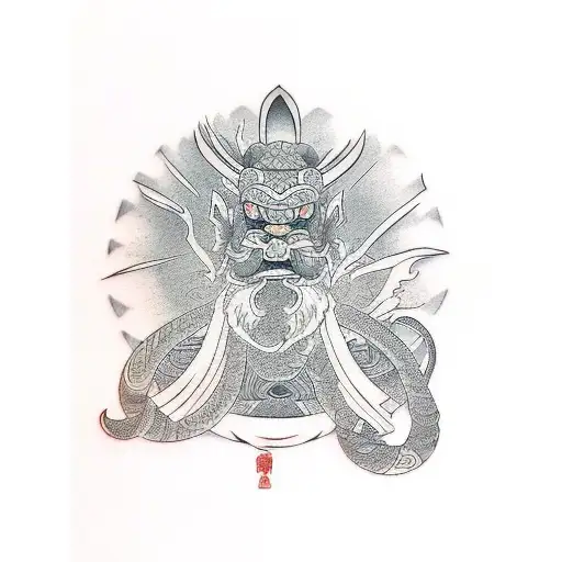 uncle iroh tattoo design idea