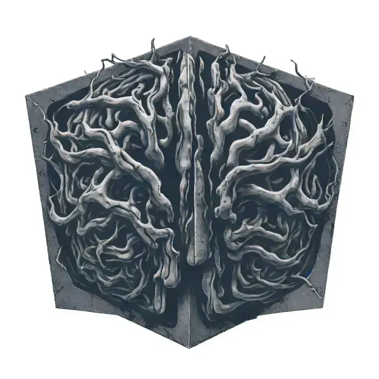 something to symbolize the fragility of the brain and concussions/brain injuries tattoo design idea