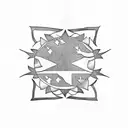 nepali flag tattoo design idea