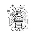 coca cola bottle tattoo design idea