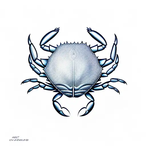 crab tattoo design idea