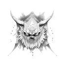 luffys gear 5  tattoo design idea