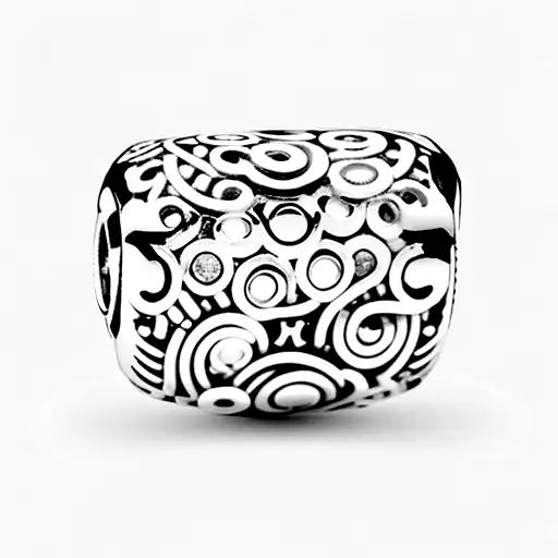 PANDORA bracelet with a batik ship charm tattoo design idea