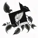 Adrian Xenia tattoo design idea