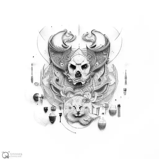qos tattoo design idea
