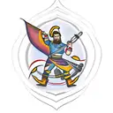 Cossack tattoo design idea