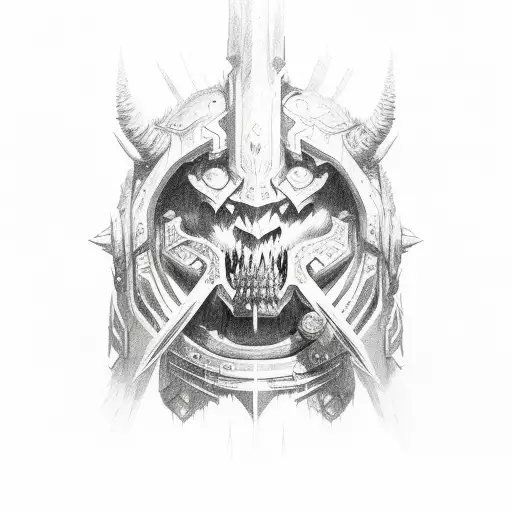 world of Warcraft  tattoo design idea