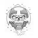 mob psycho 100 tattoo design idea