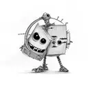 invader zim gir tattoo design idea