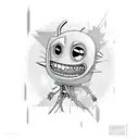 invader zim gir tattoo design idea