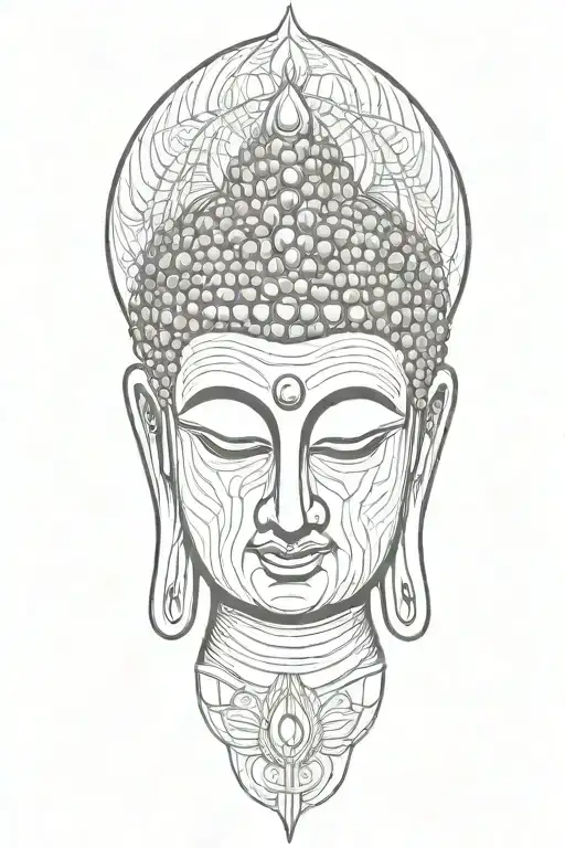 buddha tattoo design idea