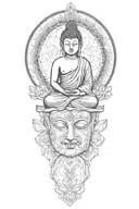 buddha tattoo design idea