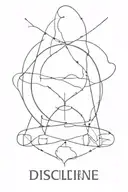 discipline equals freedom tattoo design idea