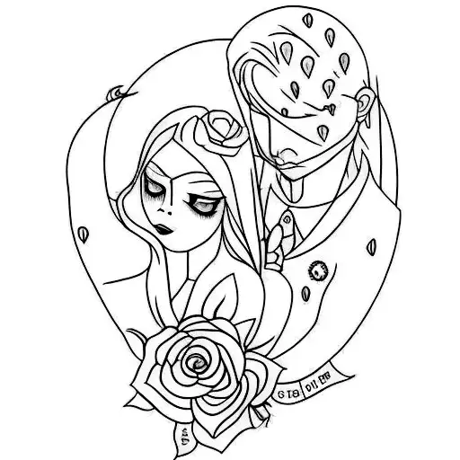 matching gothic tattoo for couple it needs to be small and minimalist and cute tattoo design idea