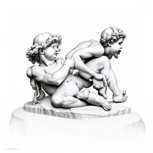 David from Michelangelo tattoo design idea