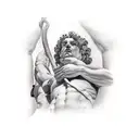 David from Michelangelo tattoo design idea