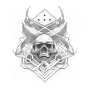 dementia awareness ribbon with the date 08.26.23  tattoo design idea