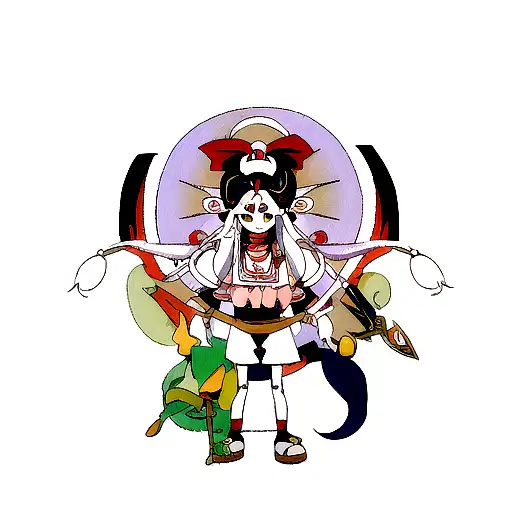 shiv and ram tattoo design idea